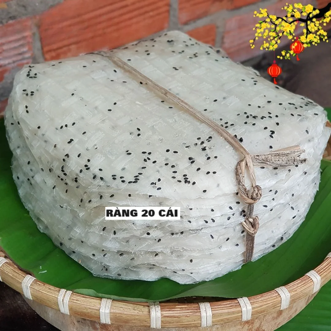 bánh tráng Bình Định đóng gói mua làm quà đặc sản