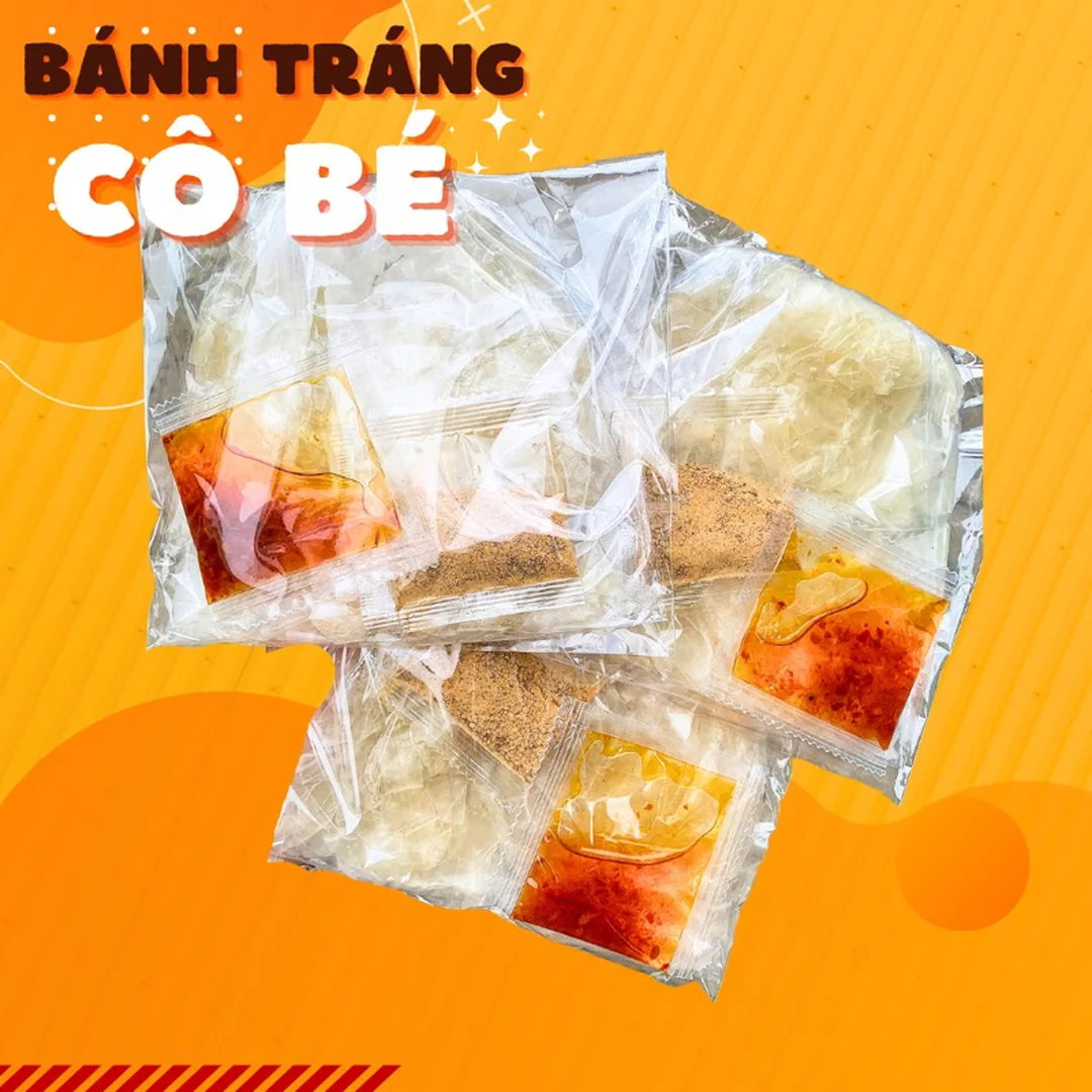 bánh tráng cô bé menu bánh tráng trộn dẻo