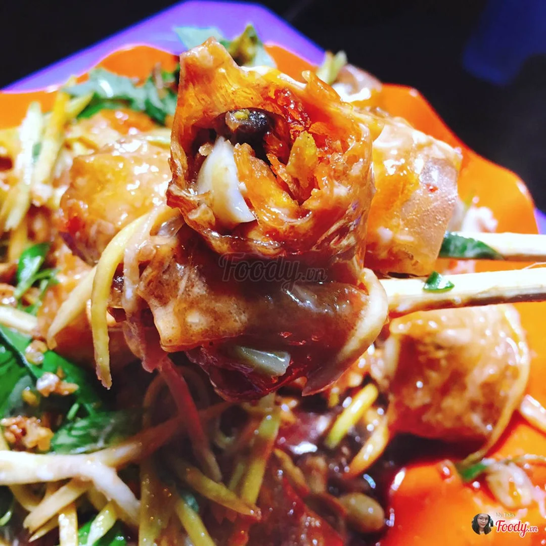 bánh tráng cô giang đặt món trên app giao đồ ăn