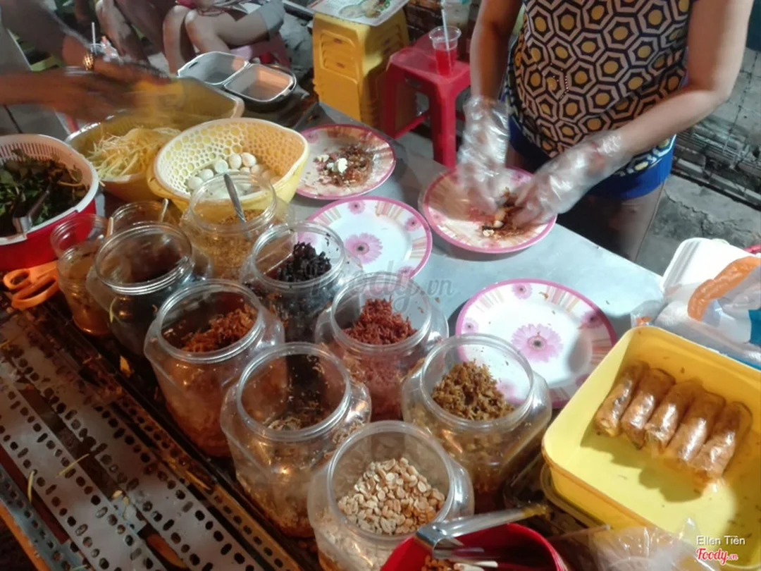 bánh tráng cô giang phần ăn vặt tỏi ớt