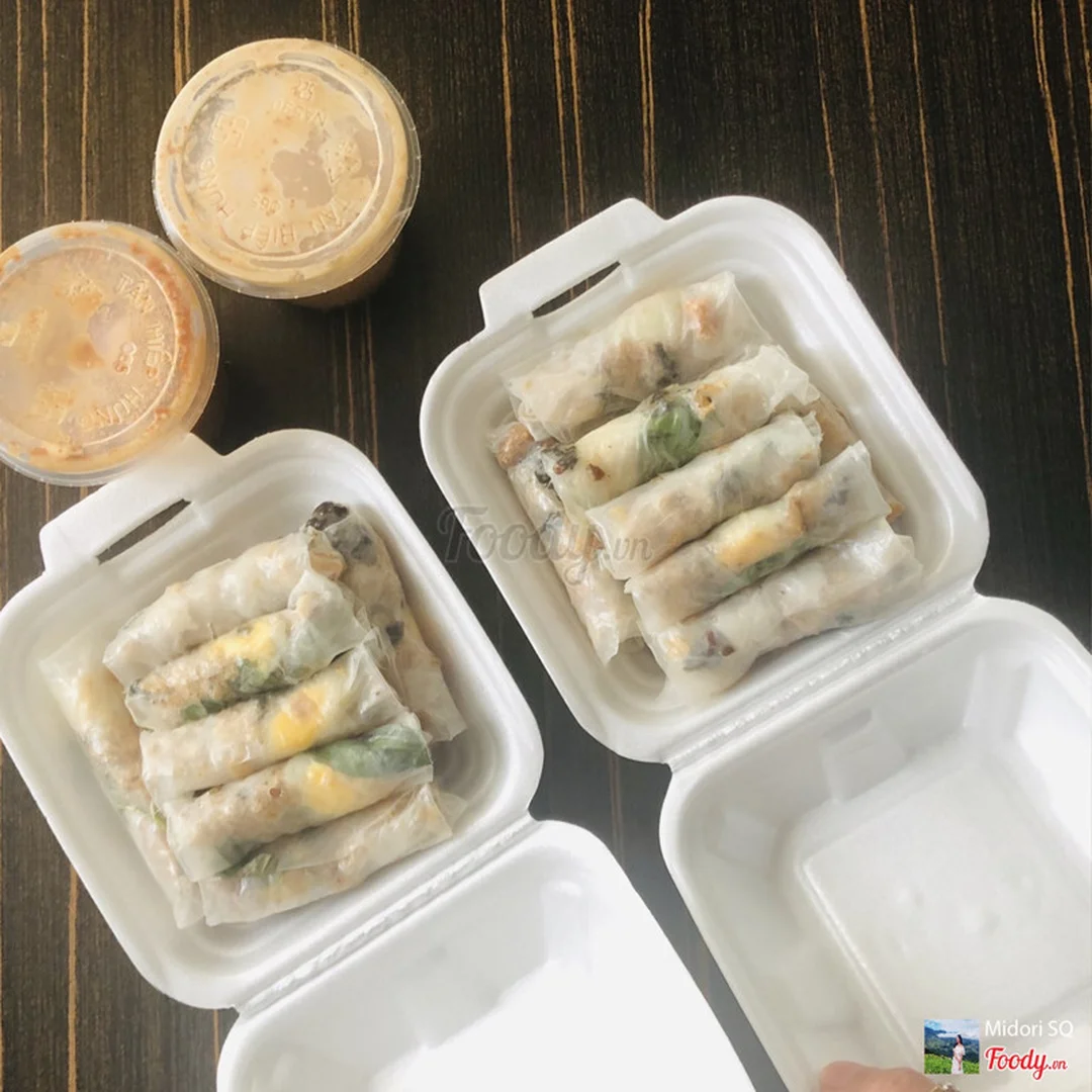 bánh tráng cuốn bà bắc khi đặt giao tận nơi
