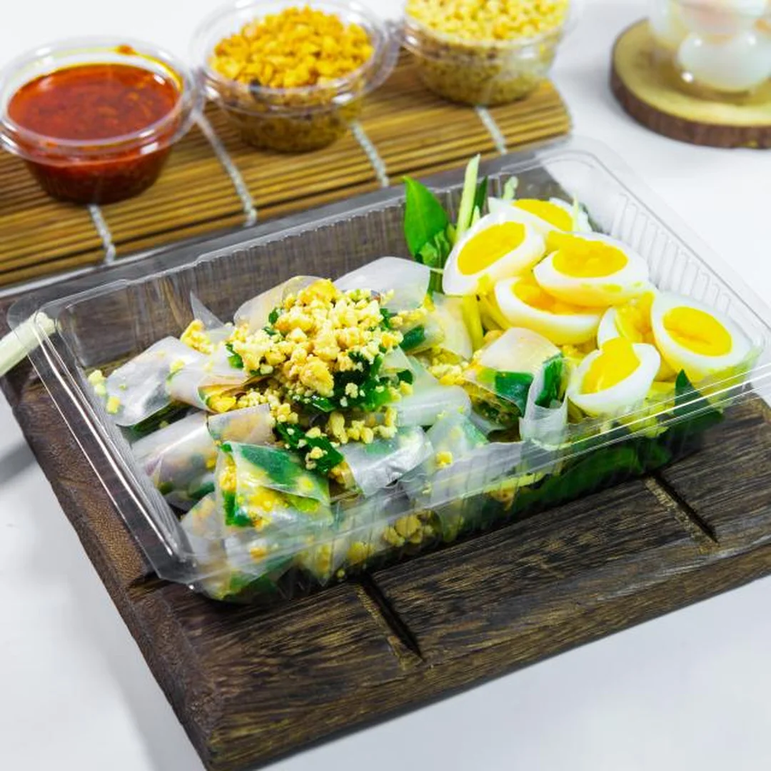 Bánh tráng dẻo mỡ hành được phết lớp mỡ hành xanh thơm