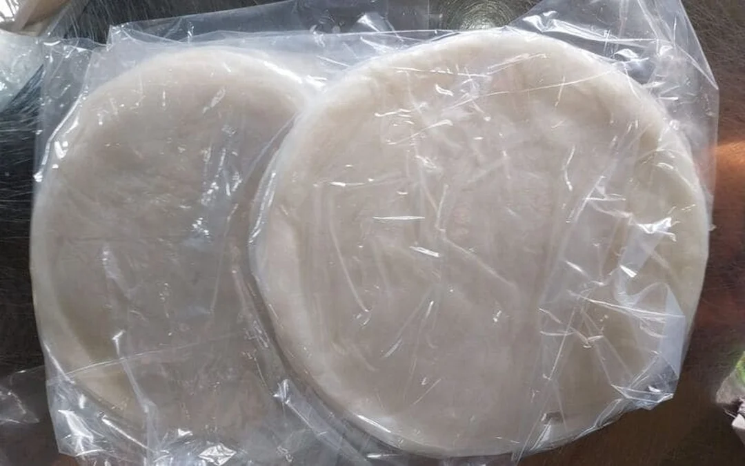 bánh tráng dẻo Tây Ninh bảo quản trong túi kín