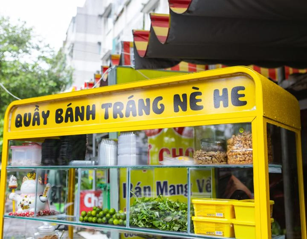 bánh tráng ghiền món bánh dẻo chấm muối tắc