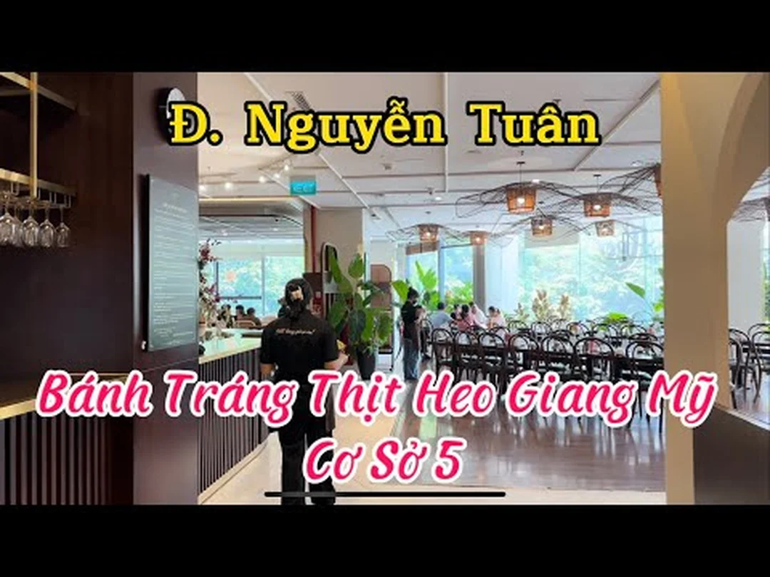 bánh tráng Giang Mỹ cơ sở Nguyễn Tuân qua ảnh review nhà hàng