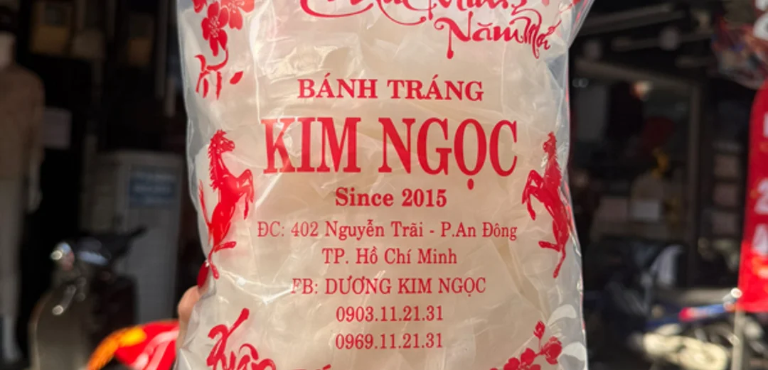 bánh tráng kim ngọc bảng giá món ăn vặt