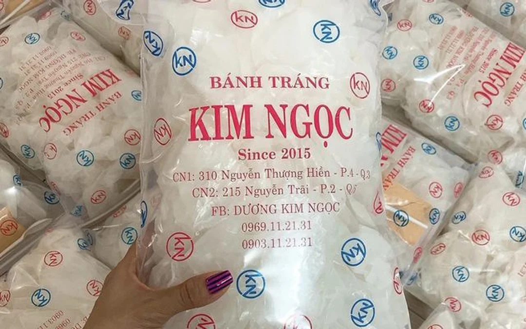 bánh tráng kim ngọc cách trộn và bảo quản