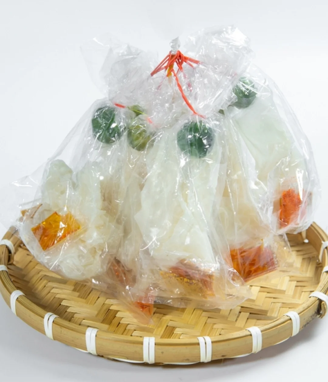 bánh tráng muối nhuyễn Tây Ninh dạng phần ăn vặt