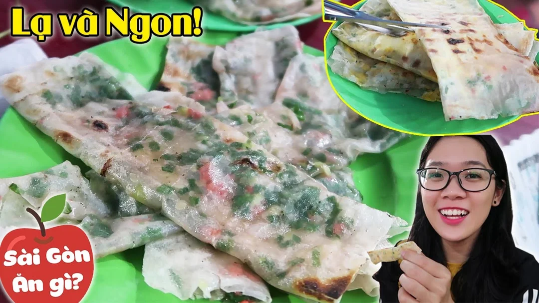 bánh tráng nướng dì nguyệt kiểu ăn vặt Sài Gòn