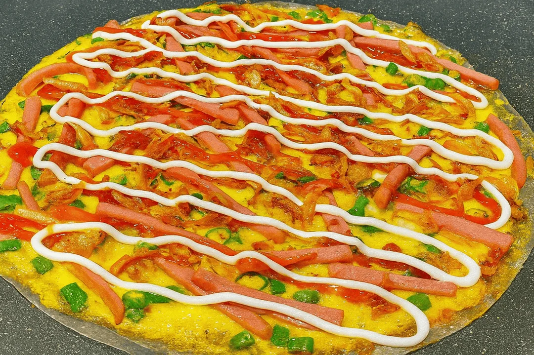 Bánh tráng nướng gần đây có nhân giòn không cháy bánh tráng nướng gần đây có phần nhân giòn không bị cháy