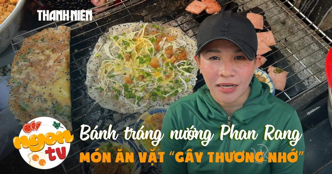 bánh tráng nướng phan rang phù hợp ăn vặt theo nhóm