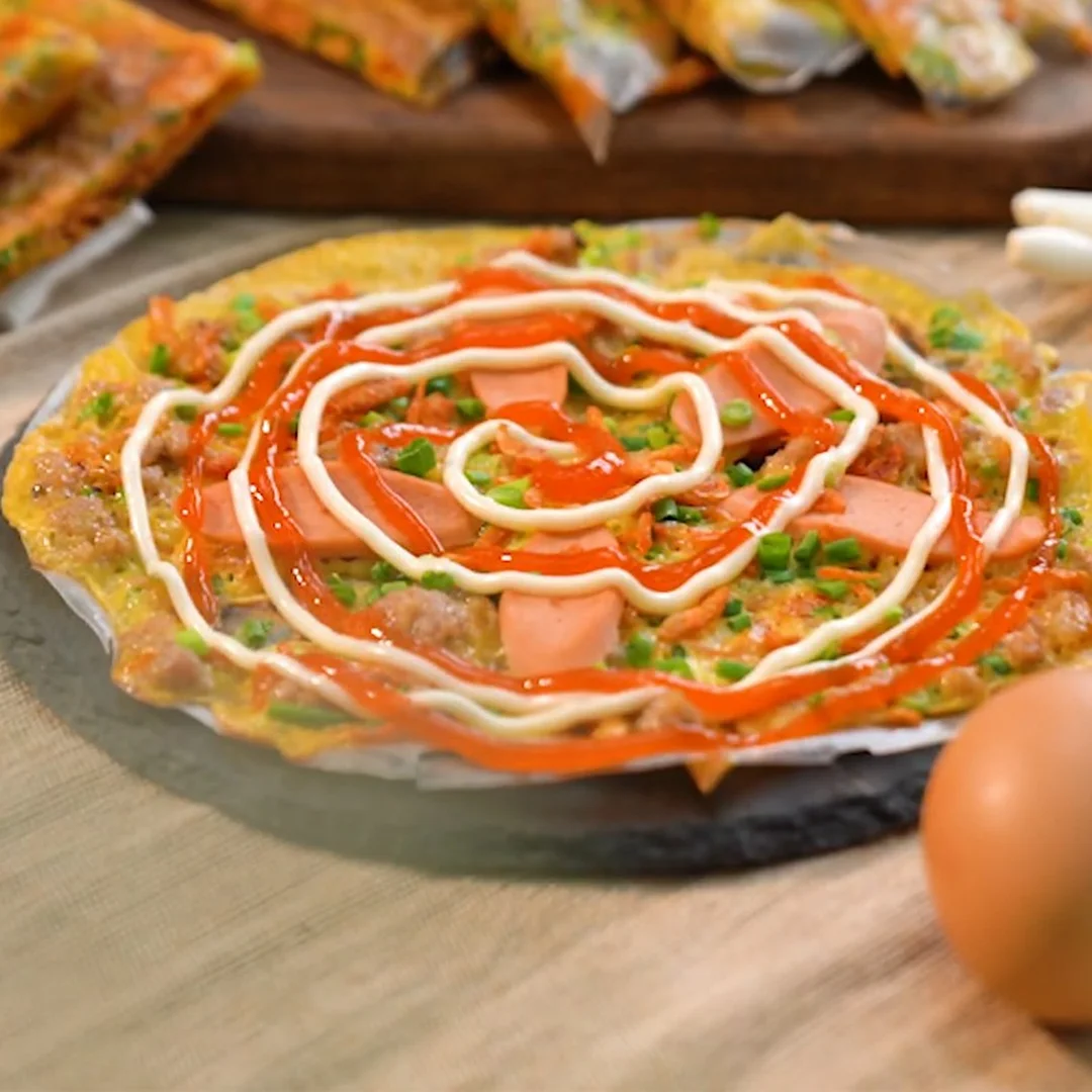 bánh tráng nướng thành phẩm vàng giòn