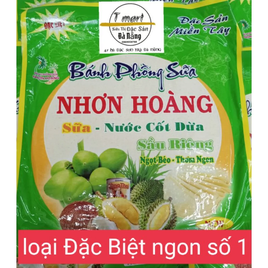 bánh tráng sữa làm quà đặc sản miền Tây
