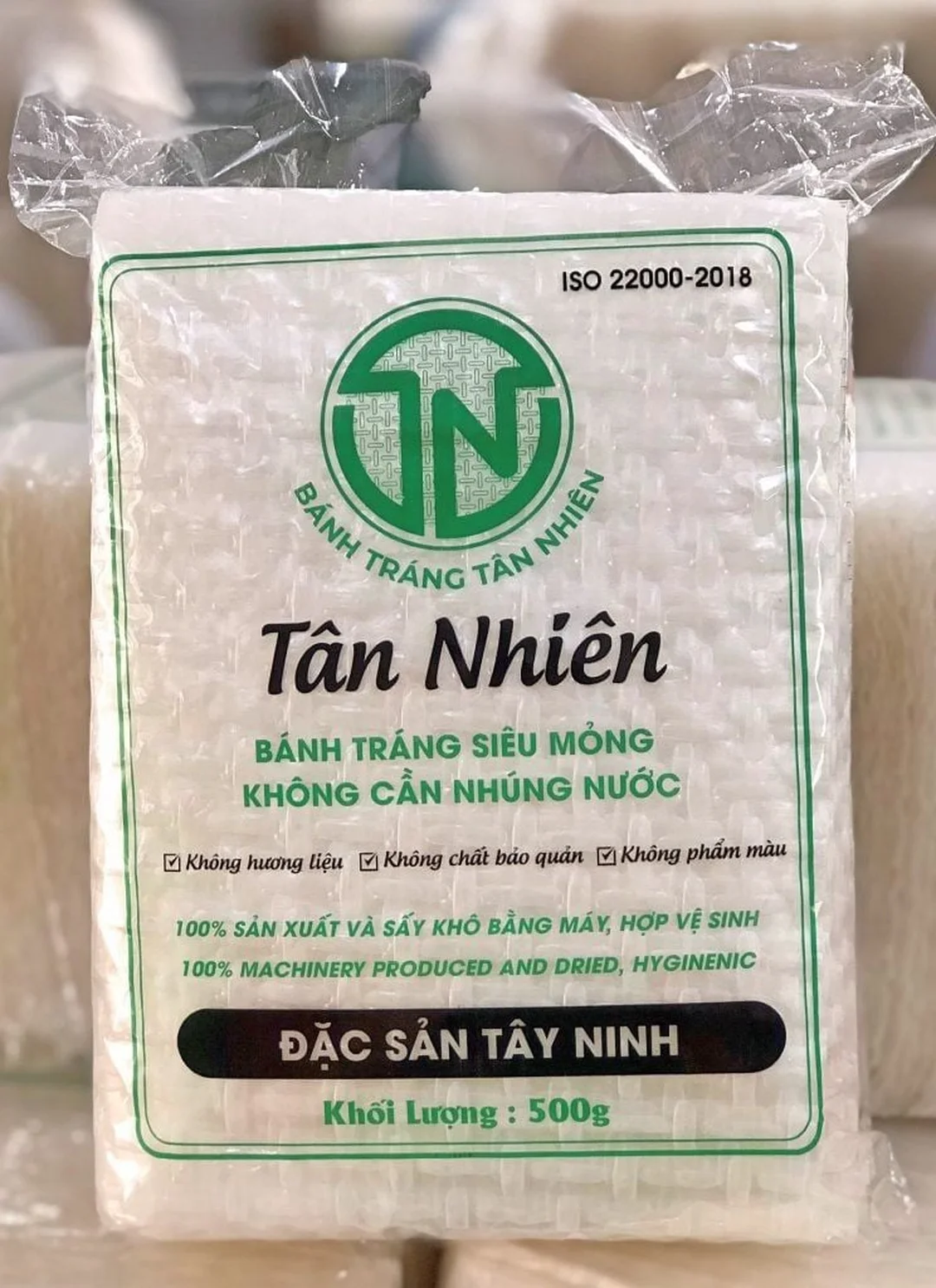 bánh tráng tân nhiên siêu mỏng dùng cho món cuốn thịt heo