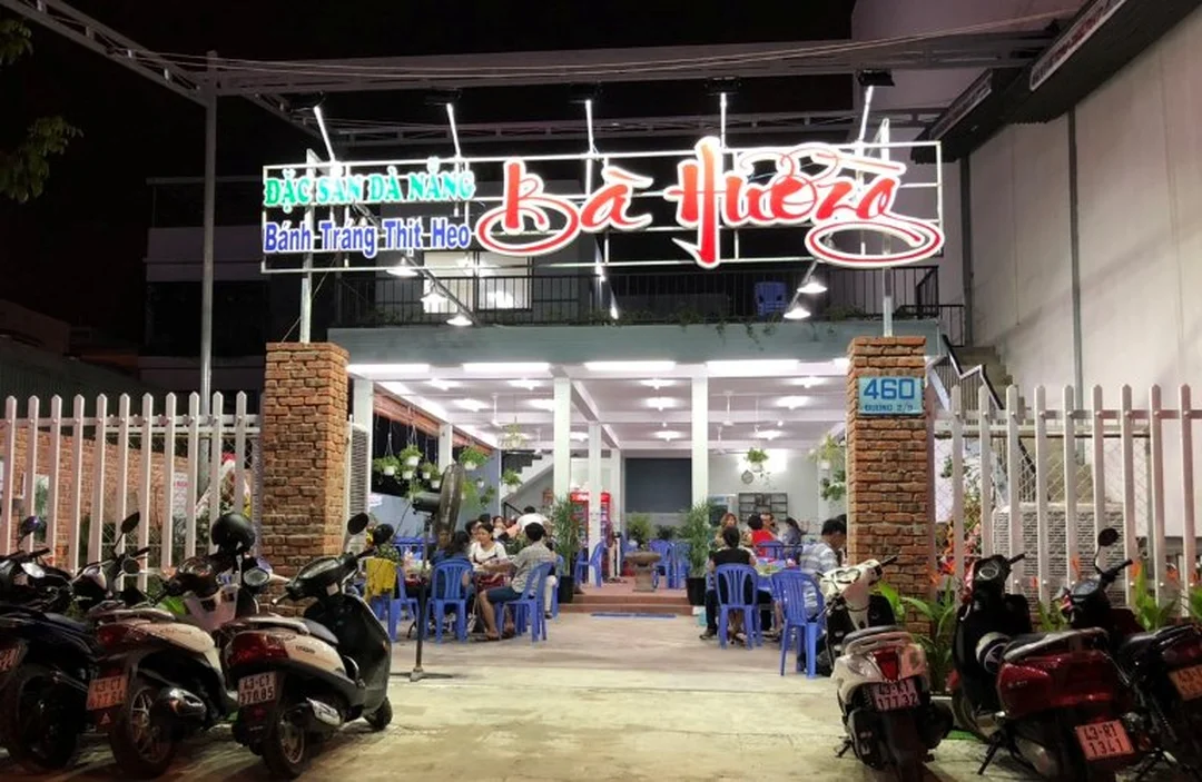 bánh tráng thịt heo bà hường tại Đà Nẵng