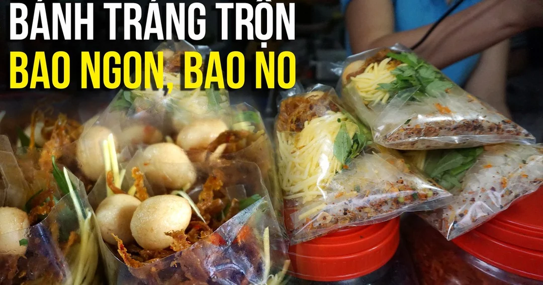 Bánh tráng trộn Chú Viên nên ăn ngay sau khi trộn bánh tráng trộn chú viên ăn ngay sau khi trộn