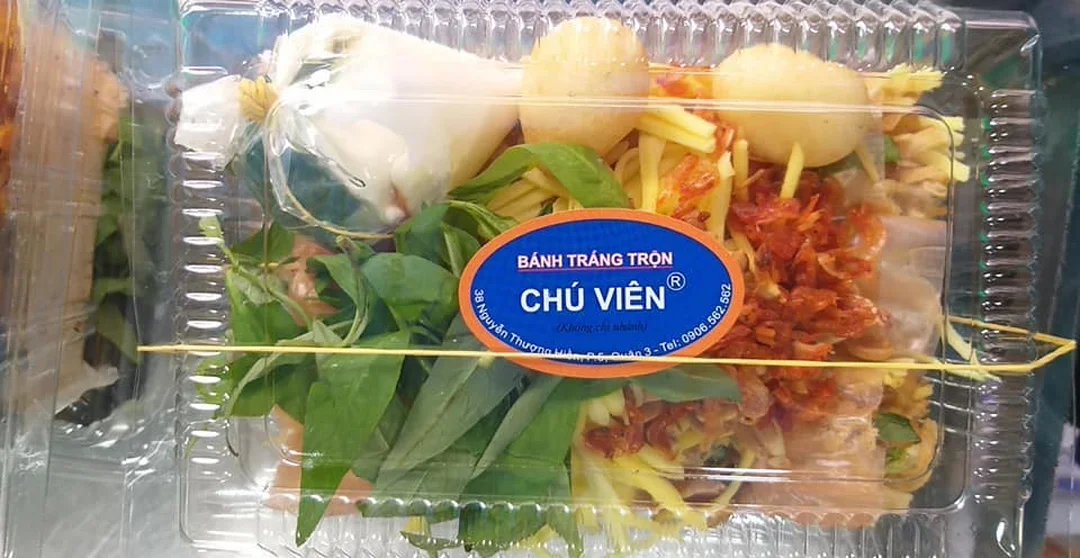 Bánh tráng trộn Chú Viên đặt món trên ứng dụng bánh tráng trộn chú viên đặt món trên app