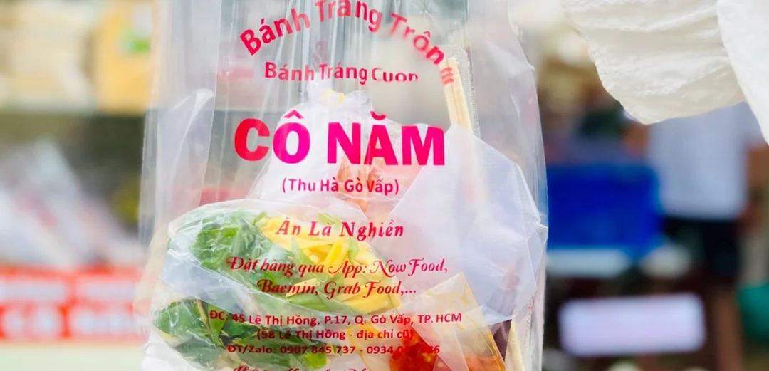 bánh tráng trộn cô năm phần hộp giao tận nơi ở Gò Vấp