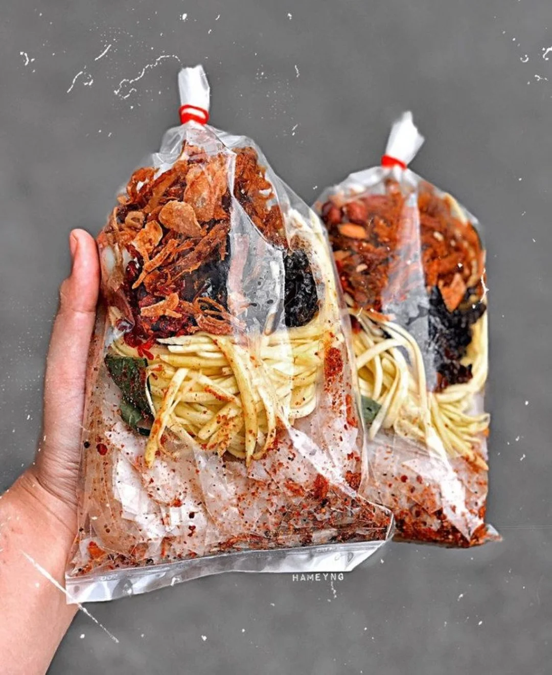 bánh tráng trộn sài gòn mua mang đi