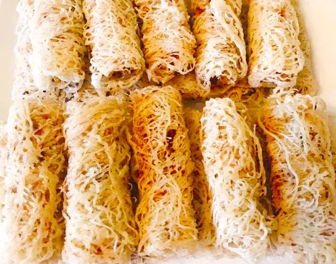 mẹo chiên chả giò bằng bánh tráng rế giòn xốp