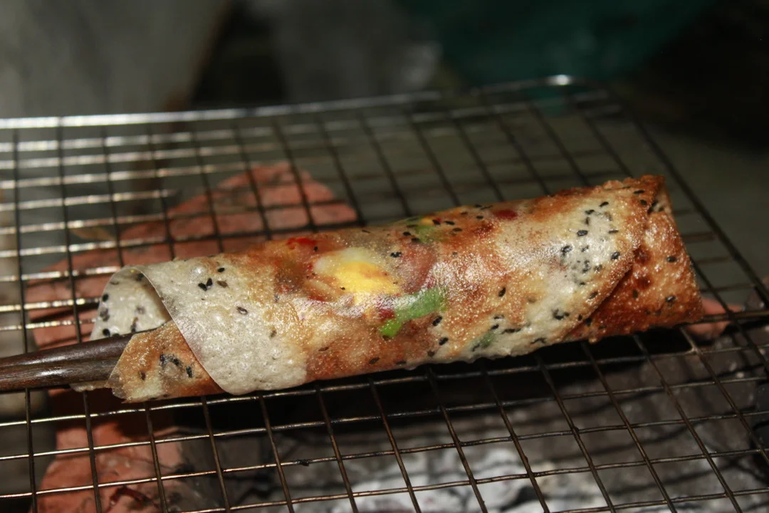 quán bánh tráng nướng phan rang đông khách