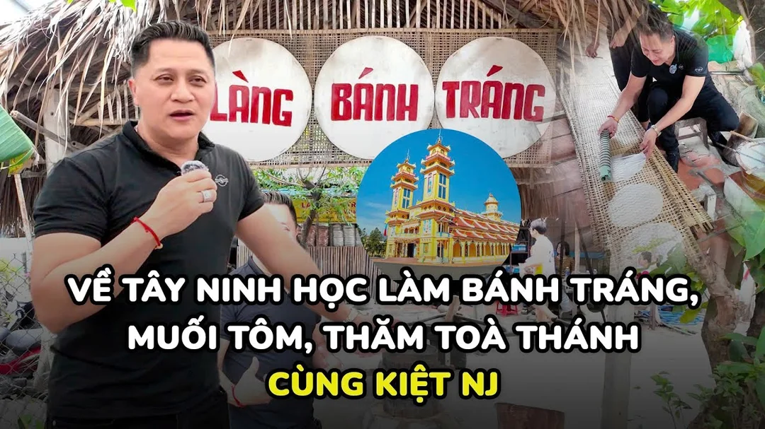 Video học làm bánh tráng và muối tôm Tây Ninh