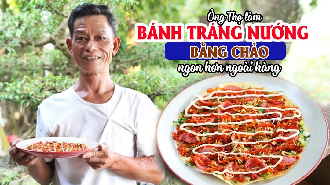 Video hướng dẫn làm bánh tráng nướng bằng chảo